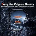 L K LϟK 8 pack TPU Screen Protector for Apple Watch Series 9 8 7 41mm - Self-Healing Anti Scratch 0 Bubble HD Touch Sensitive Upgrade Flexible Film for iWatch S9 41mm