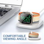 for Apple Watch Magnetic Charging Dock - Fast Magnetic Charger Stand, Compatible with Apple Watch Series 2/3/4/5/6/7/8/9/10/Ultra 1 2, Supports Nightstand Mode, Portable Design for Travel