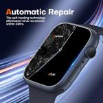 L K LϟK 8 pack TPU Screen Protector for Apple Watch Series 9 8 7 41mm - Self-Healing Anti Scratch 0 Bubble HD Touch Sensitive Upgrade Flexible Film for iWatch S9 41mm