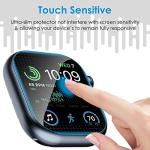 UniqueMe 6 Pack TPU Screen Protector Compatible with Apple Watch 44mm SE 3/SE 2/SE Series 6/5/4, [Upgrade Flexible Film] Anti-Scratch Soft HD TPU Clear Film for iWatch 44mm