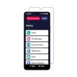 VIESUP for Lively Smartphone 4 HD Clear Screen Protector Tempered Glass - [2Pack] 9H Hardness Case Friendly Anti-Scratch Screen Protector Protective Tempered for Jitterbug Phones Smart 4 (6.75”)