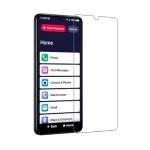 VIESUP for Lively Smartphone 4 HD Clear Screen Protector Tempered Glass - [2Pack] 9H Hardness Case Friendly Anti-Scratch Screen Protector Protective Tempered for Jitterbug Phones Smart 4 (6.75”)