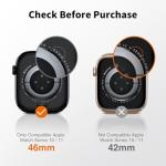 LK 6 Pack for Apple Watch Series 11 Screen Protector 46mm Series 10 [Flexible TPU Not Glass] Self-Healing, Max Coverage, Bubble Free, HD Clear Screen Protector for iWatch S11/S10 46mm, Anti-Scratch