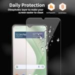 WowFluy 3 Pack for Blu View 5 Tempered Glass Screen Protector, Scratch-Proof, Bubble-Free,HD Transparent, 9H Hardness,Bubble Free,Case Friendly