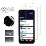 VIESUP for Lively Smartphone 3 HD Clear Screen Protector Tempered Glass - [2Pack] 9H Hardness Case Friendly Anti-Scratch Screen Protector Protective Tempered for Lively Smart 3 / Jitterbug Smart 3