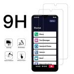 VIESUP for Lively Smartphone 3 HD Clear Screen Protector Tempered Glass - [2Pack] 9H Hardness Case Friendly Anti-Scratch Screen Protector Protective Tempered for Lively Smart 3 / Jitterbug Smart 3