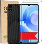 Ranyi [2 Pack] for AirVoice A67L Tempered Glass Screen Protector, HD Clear 9H Hardness Anti-Scratch No Bubble Screen Protector Flim for AirVoice A67L 6.7" SmartPhone