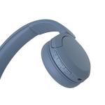 Sony WH-CH520 Wireless Headphones Bluetooth On-Ear Headset with Microphone and up to 50 Hours Battery Life with Quick Charging, Blue