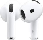 Apple AirPods 4 Wireless Earbuds, Bluetooth Headphones, Personalized Spatial Audio, Sweat and Water Resistant, USB-C Charging Case, H2 Chip, Up to 30 Hours of Battery Life,