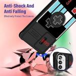 Funermei for Samsung Galaxy A54 5G Phone Case - Men Boys Cute Cover Fun Funny Cool for Teens Kids Video Game Unique Design with Camera Cover Ring Stand Funda for Samsung A54 5G Case