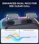 JOYROOM Bluetooth 6.0 AUX Car Adapter, Dual Mics Noise Cancellation, Plug-and-Play, Multifunction Button, 3.5mm Audio Adapter Bluetooth Receiver for Car Hands-Free Calls & Music, 2026 Upgrade, Black