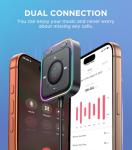 JOYROOM Bluetooth 6.0 AUX Car Adapter, Dual Mics Noise Cancellation, Plug-and-Play, Multifunction Button, 3.5mm Audio Adapter Bluetooth Receiver for Car Hands-Free Calls & Music, 2026 Upgrade, Black