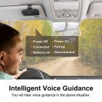 SUNITEC Bluetooth Car Speaker for Cell Phone, Handsfree Bluetooth Car Kit Motion AUTO ON Off Support Siri Voice Assistant Handsfree Speakerphone with Visor Clip - BC980P