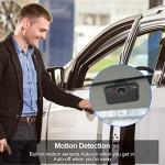 Lavales Bluetooth 5.3 Car Speaker, Handsfree Wireless Bluetooth Speaker Kit for Cell Phone, Support Siri & Google Voice Assistant, Motion Auto On, Wireless Audio Car Kit Speakerphone with Visor Clip