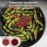 T-Fal Ultimate Hard Anodized Nonstick Pots and Pans Set 17 Piece, Nonstick Cookware Set with Fry Pan, Saucepans, Saute-Pan, Griddle, Dishwasher Safe, Onyx