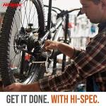 Hi-Spec 54pc Red Household Tool Kit – Essential DIY Hand Tool Set with Toolbox for Home, Garage, Office, Basic Repairs, First Apartment, New Home & Everyday Home Improvement