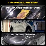 Meguiar's Gold Class Carnauba Plus Premium Paste Wax, Easy-to-Use Blend of Carnauba Wax and Long-Lasting Polymer Protection to Make Your Car Shine, 11 Oz Container