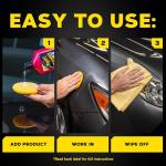 Meguiar's Cleaner Wax - Liquid Car Wax, Cleans, Polishes and Protects Your Vehicle - Easy to Use, Long-lasting Shine - 16 Oz