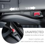 YGDMD 2PCS Car Seat Gap Filler Organizer,2 in 1 Car Gap Filler with Fill and Storage Function for Storing Phones Keys Cards,Universal Multifunctional No Drop Seat Guard for Cars