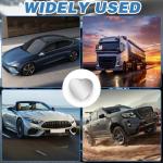 2Pcs Cars Heart Shaped Blind Spot Mirrors Car Side Mirror Blindspot Adjustabe Angle Removable Wide Angle Convex RearView Mirror for Enhanced Safety Universal Fit Stick, Car Accessories for Cars Suvs