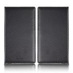 TOURSUIT Car Registration and Insurance Card Holder, Vehicle License Document Glove Box Compartment Organizer, Interior Car Accessories for Women Men Teens (Carbon Fiber Black)