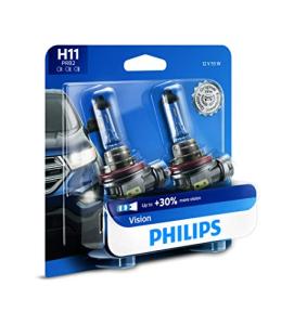 Philips H11 Vision Upgrade Headlight Bulb 2-Pack