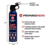 Portable Fire Extinguisher Spray - 4 Pack