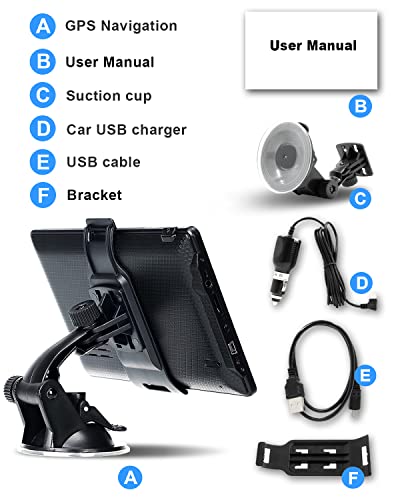 7-Inch OHREX GPS for Trucks and Cars