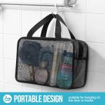 Portable Bathing Bag Mesh Shower Toiletry Pouch Travel Makeup Storage Holder Bathroom Accessories Organizer Beach Bag