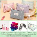 Small Cosmetic Bag, Canvas Travel Cosmetic Bag, Canvas Makeup Bag, Coin Purse, Multifunctional Cosmetic Bag, Women's Portable Toiletry Bag, 17 X 11.5 X 4cm , Multiple Colors