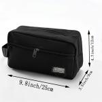 Portable large-capacity storage bag for men and women's makeup and toiletries; multi-functional travel toiletry bag
