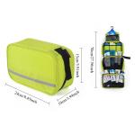 Travel Toiletry Wash Organizer Kit for Men Women Cosmetics New Hanging Toiletry Bag Make Up Sturdy Hanging Hook Shower Bags