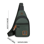 Chest Bags Men's One Shoulder Crossbody Bag Large Capacity Outdoor Sports Leisure Fashion Small Shoulder Bag Backpack Men's