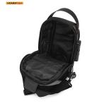 HOMEFISH Stylish Men's Sling Bag - Durable Oxford Fabric, Crossbody Chest Pack with Phone Pocket, Zip Closure for Daily Commute