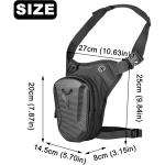 Motorcycle Leg Tank Bag Waterproof Waist Pack Crossbody Rider Biker Drop Thigh Motocross Moto Gear Men Women
