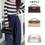 JW PEI Handbag, Crocodile Pattern, New Style, High-end, Handbag/crossbody Bag for Women