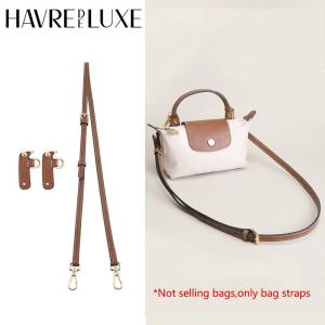 Leather Replacement Crossbody Bag Strap For Longchamp Mini Bag Shoulder Strap Without Punching Modification Bag Accessories