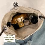 Nylon Crossbody Bag Soft Mini Phone Wallet Multifunctional Square Shoulder Bag Crossbody Purse Canvas Purse Messenger Bag