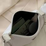 2-Piece Nylon Shoulder Bag Set: Chic Solid Color Handbags with Chain Strap for Daily Use & Travel