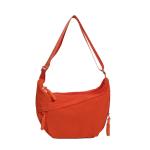 Solid color trendy shoulder bag, personalized multifunctional canvas bag, daily minimalist dumpling bag
