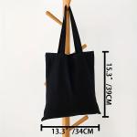 Large Capacity Women's Canvas Shoulder Bag Simple Casual Solid Color Handheld Tote for Shopping And Travel