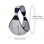 Child Carrier Wrap Multifunctional Baby Carrier Ring Sling for Baby Toddler Carrier Accessories Easy Carrying Artifact Ergonomic