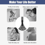 Baby Carrier Newborn Crossbody Wrap Baby Bag Accessories Toddler Hip-seat Adjustable Portable Sling Bags for Travel Infant Wrap