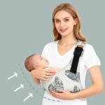 Baby Sling Carrier,Baby Sling,Toddler Carrier,Adjustable and Non-Slip Hip Seat Carriers Carrying 10-30 lbs