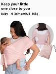 Minimalist X-Shaped Baby Sling Multifunctional Back Towel Easy Carry Wrap Slings Simple Children Carrier New