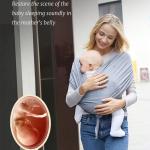 Ergonomic Baby Backpack Newborn Sling with Backpack Straps Outdoor Parenting X-shaped Support Comfortable Baby Carrier