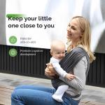 Ergonomic Baby Backpack Newborn Sling with Backpack Straps Outdoor Parenting X-shaped Support Comfortable Baby Carrier