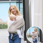 Ergonomic Baby Backpack Newborn Sling with Backpack Straps Outdoor Parenting X-shaped Support Comfortable Baby Carrier