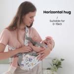 PANGDUBE Ergonomic Baby Carrier Kangaroo Baby Sling Newborn Wrap for Outdoor Use Comfortable Infant Carrier for Babies & Toddler