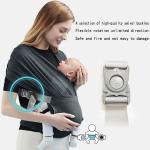 Adjustable Newborn Baby Sling Soft Breathable Air Mesh Wrap Carrier Infant Hipseat Gridding Cloth Baby Soft Carriers
